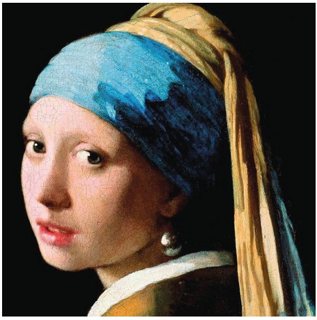 Q Puzzle – Art 11 (Vermeer/Mädchen mit dem Perlenohrring)