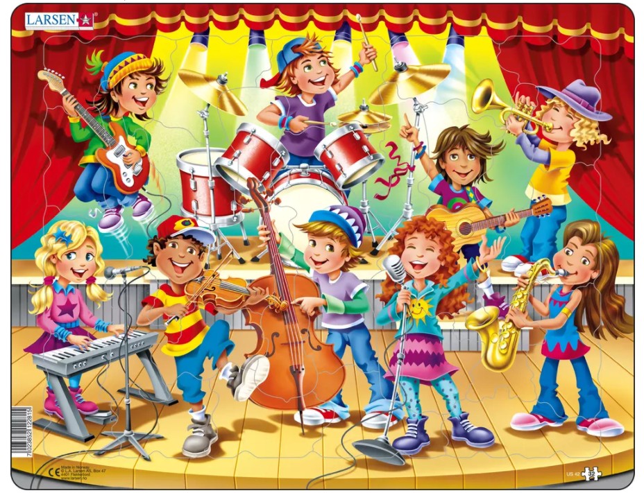 Rahmenpuzzle Kinderband