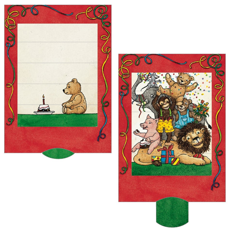 Lebende Karten – Geburtstagsbär