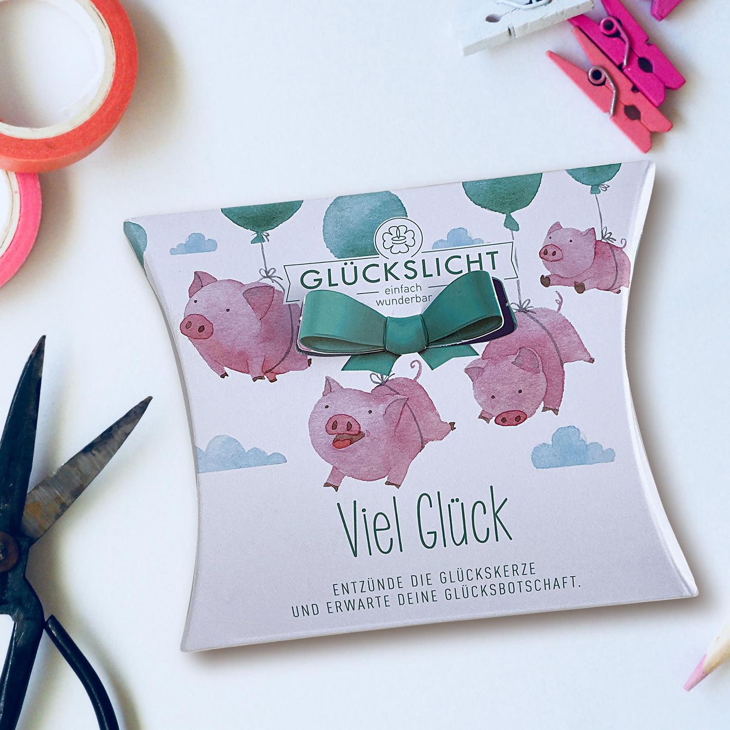 Glückslichtbox – Emotion – Viel Glück