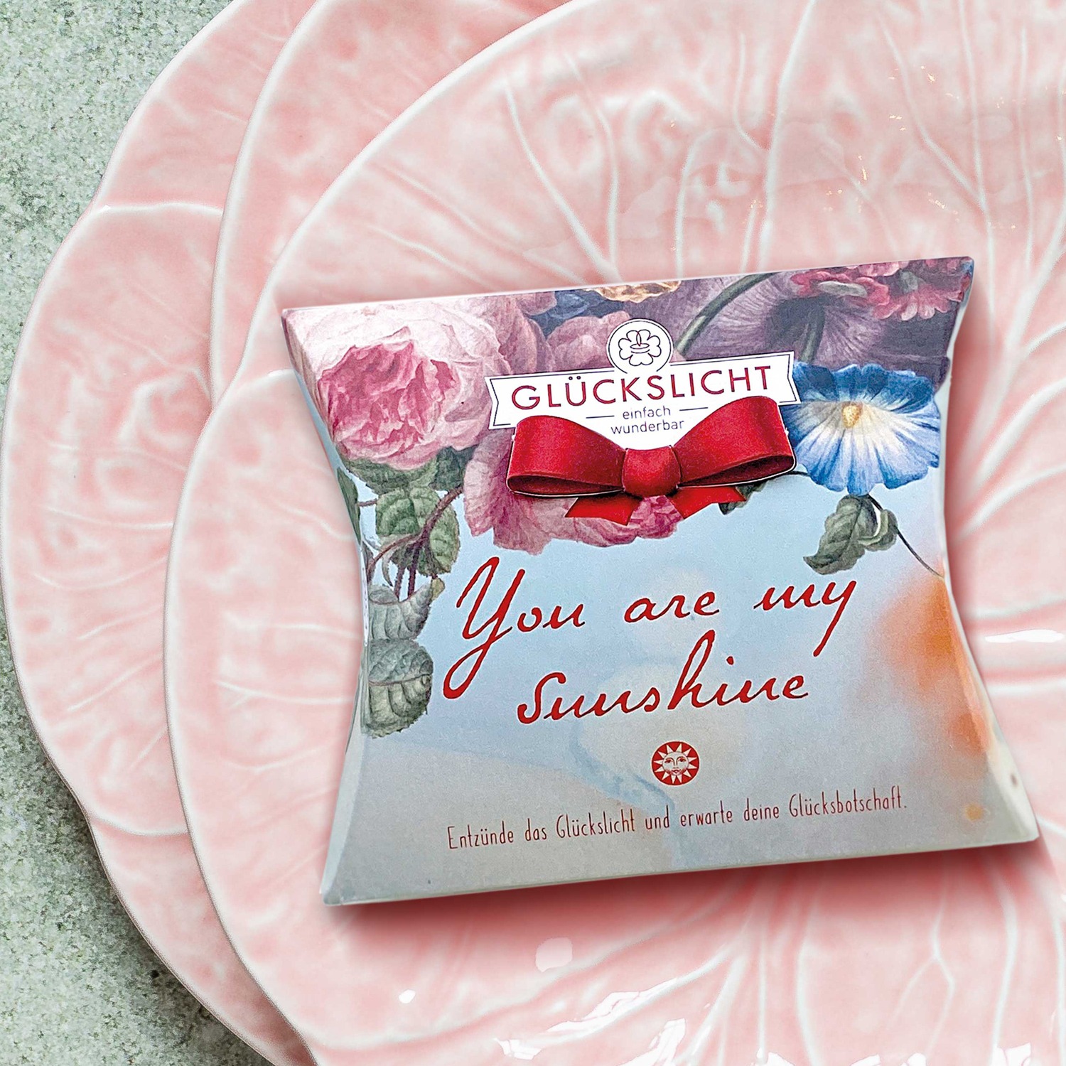 Glückslichtbox – Vintage – You are my sunshine