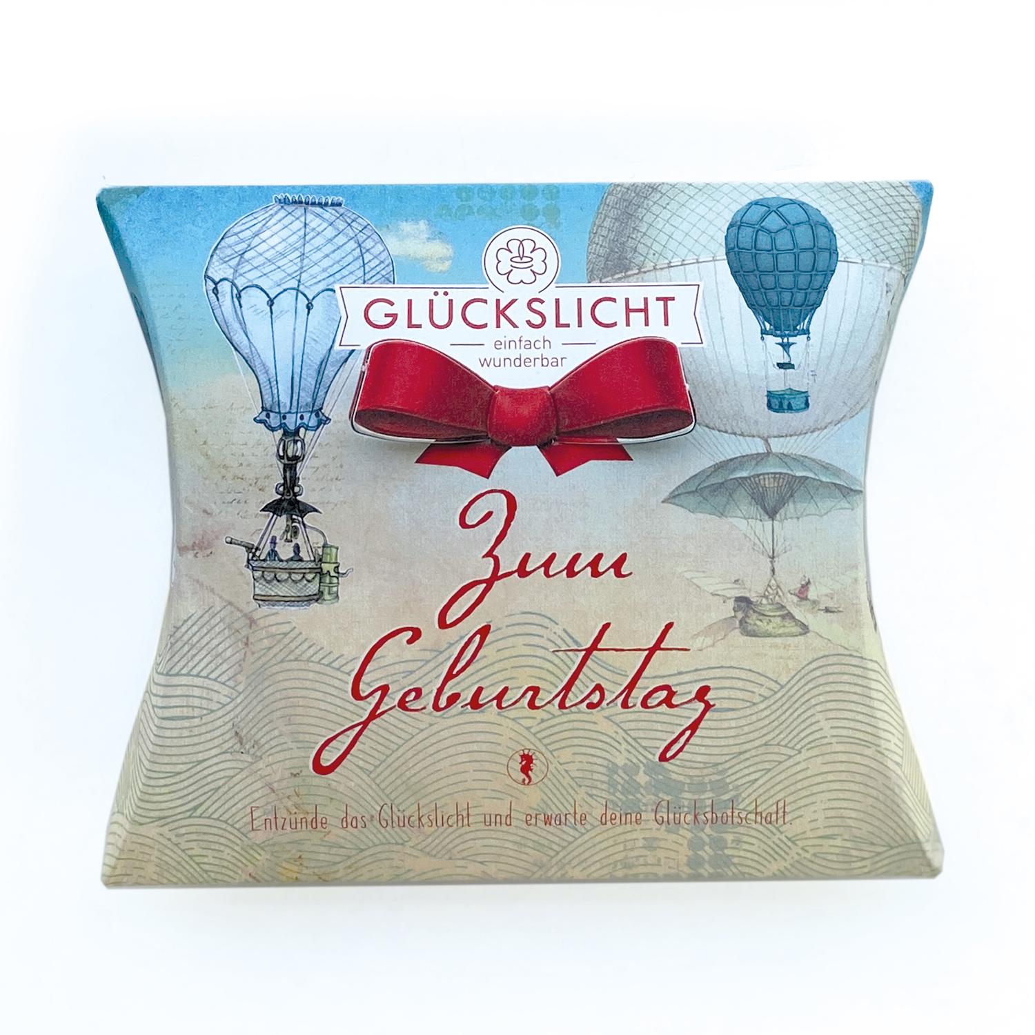 Glückslichtbox – Vintage – Zum Geburtstag