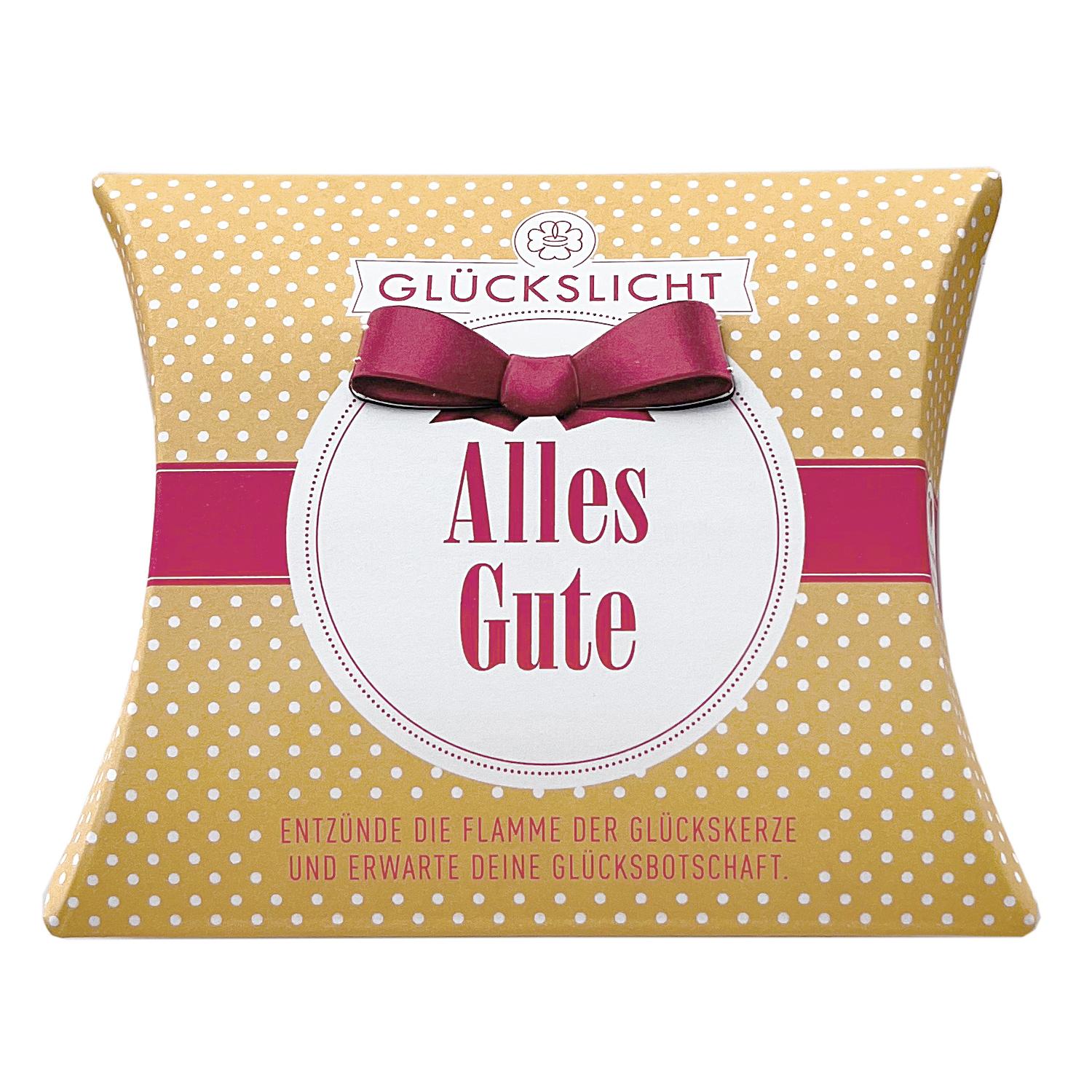 Glückslichtbox – Dots – Alles Gute