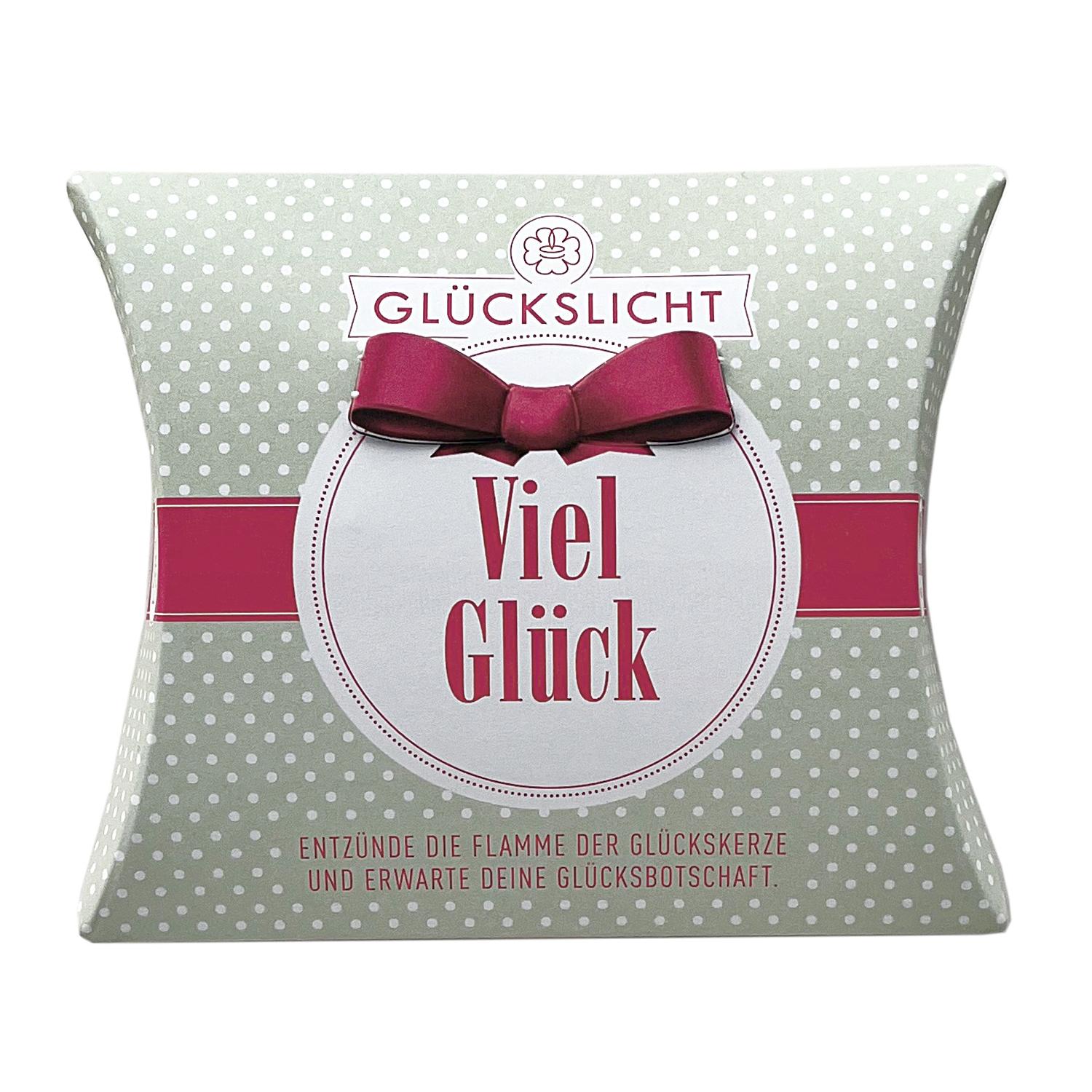 Glückslichtbox – Dots – Viel Glück