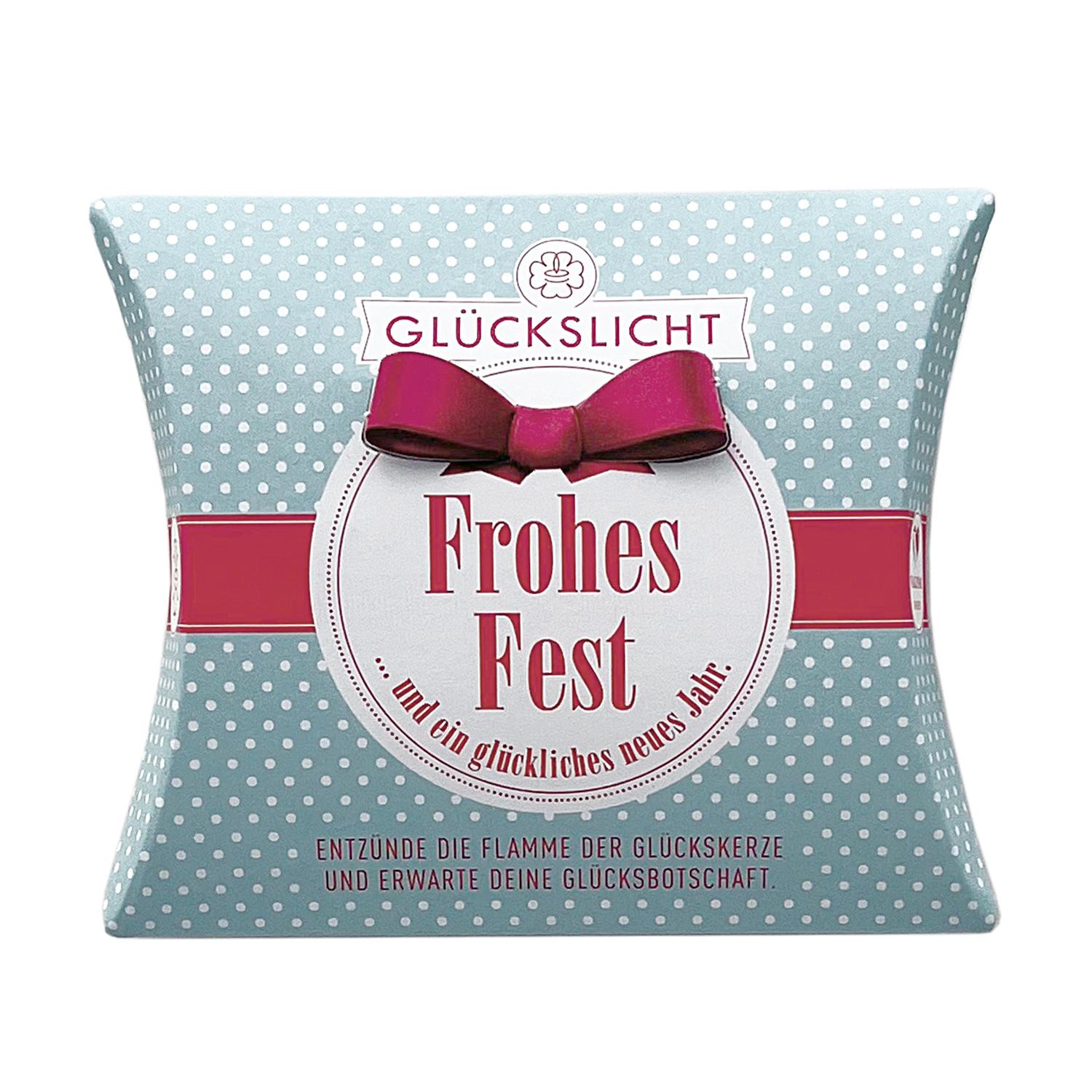 Glückslichtbox – Dots – Frohes Fest