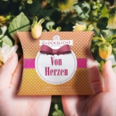 Glückslichtbox – Dots – Von Herzen