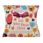 Glückslichtbox – Herzlich – Ich küss Dein Herz