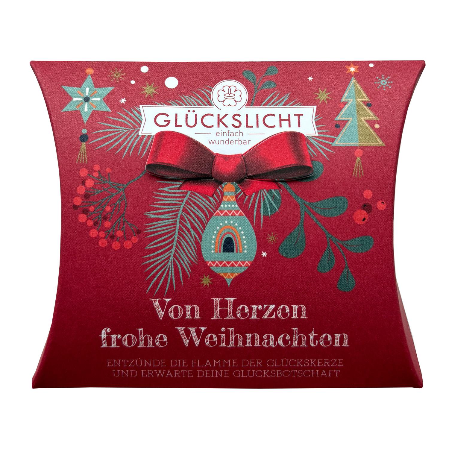 Glückslichtbox – Herzlich – Von Herzen frohe Weihnachten